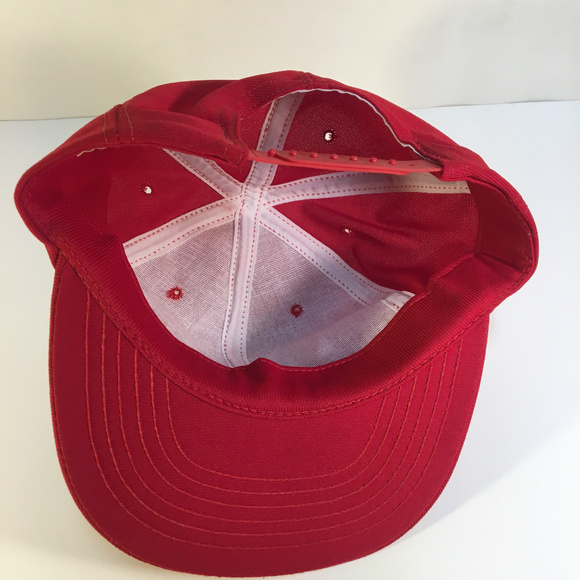 Safety Kleen Patch Trucker Snapback Hat Red - Picture 5 of 7